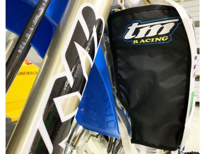 Radiator thermal cover for TM SMR 125 2T - 250 2T - 300 2T Cross and enduro (all model two stroke) - Image 3
